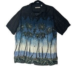 Batik‎ Bay Shirt Large XL Hawaiian Rayon Short Sleeve Button Up Vacations Cruise